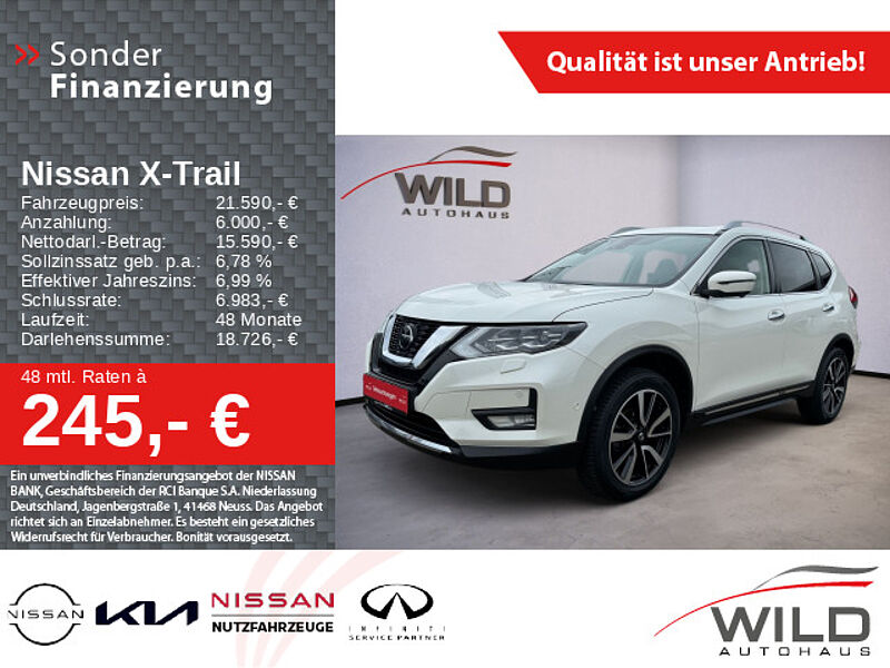 Nissan X-Trail 1.3 DIG-T Tekna DCT Leder Pano Allwetter