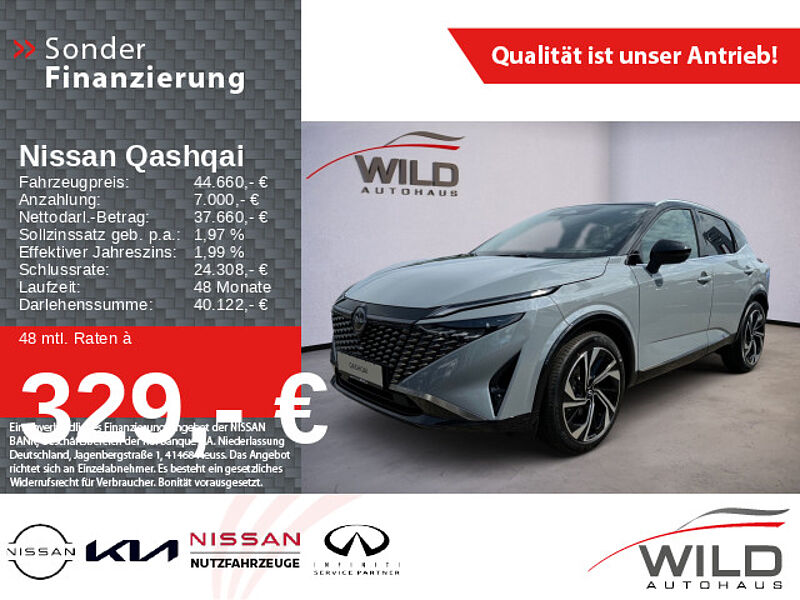 Nissan Qashqai 1.3 DIG-T MHEV Tekna+ Xtronic LED BOSE 360°