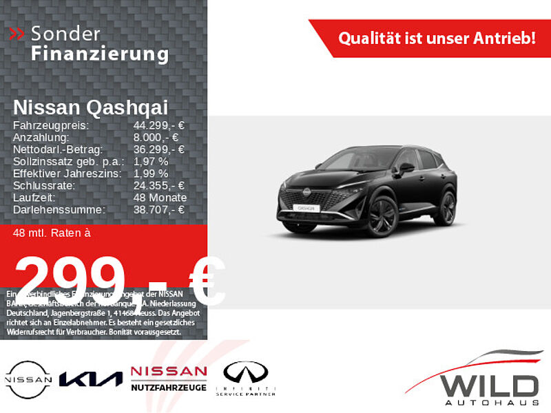 Nissan Qashqai 1.5 VC-T e-Power Tekna Pano BOSE 360° LED