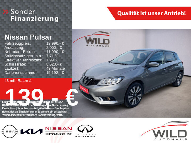 Nissan Pulsar 1.2 DIG-T N-Connecta Navi LED CAM SHZ