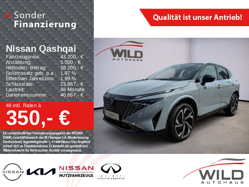 Nissan Qashqai 1.3 DIG-T MHEV Tekna+ Xtronic LED BOSE 360°