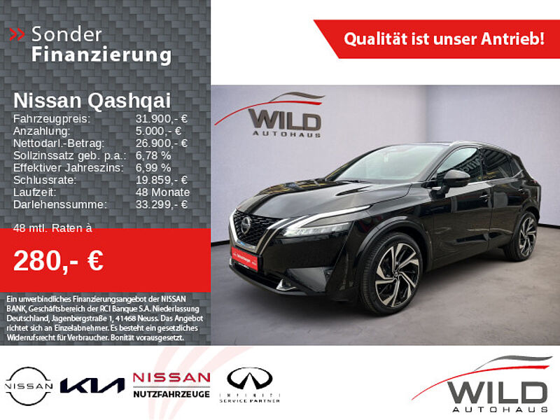 Nissan Qashqai 1.3 DIG-T MHEV Tekna+ Xtronic 4x4 360°