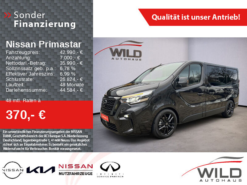 Nissan Primastar Kombi L1H1 Tekna MobiTEC DCT 'BLACK'