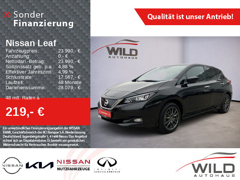 Nissan Leaf e+ Tekna 62kWh BOSE LED Leder Allwetter